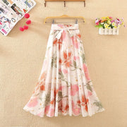 Skirts for Women Summer 2024 A Line High Waist Woman Skirt Casual Trend Modest Vintage Cheap Quality Korean Fashion Style Y2k V