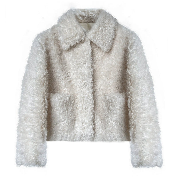 Cloud Nine Furry Lambswool Coat