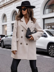 Chic Street Mid-length Peacoat