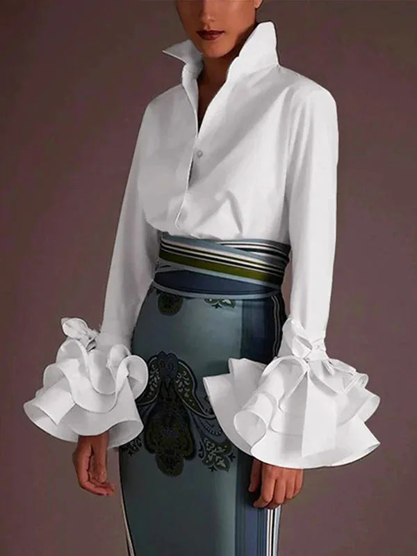 New Fashion Shirts Women Elegant Office