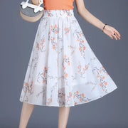 Chiffon Midi Skirts - Elegant Flowing Style