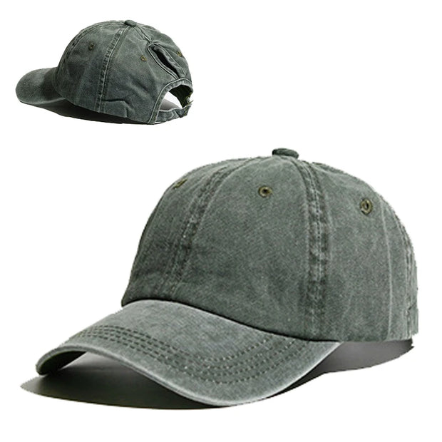 High Ponytail Baseball Cap for Women Spring Summer Sun Hat Running Snapback Hat Messy High Bun Women's Caps Female