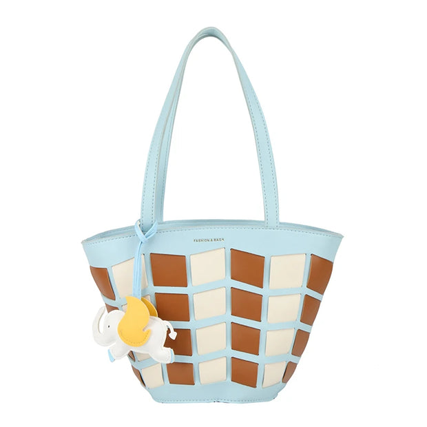 Fashionable Leather Crossbody Purse
