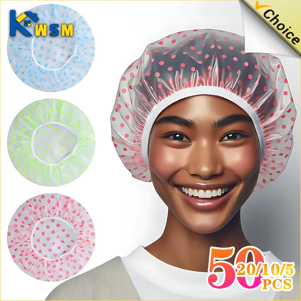 Shower Cap For Women Waterproof
