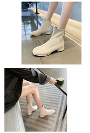 Modern Block Heel Boots - Autumn/Winter