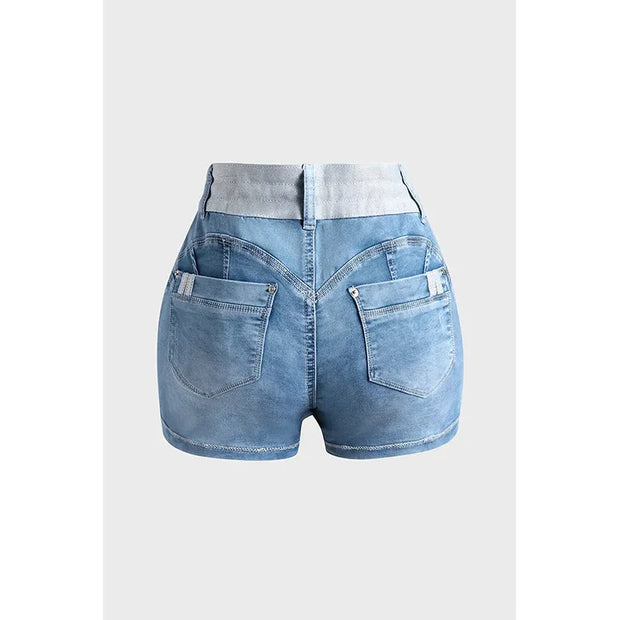 New Denim Skirt for Women Harajuku Summer Women Clothing High Waist Denim Skirt Drawstring Female Casual Gift Fashion Streetwear