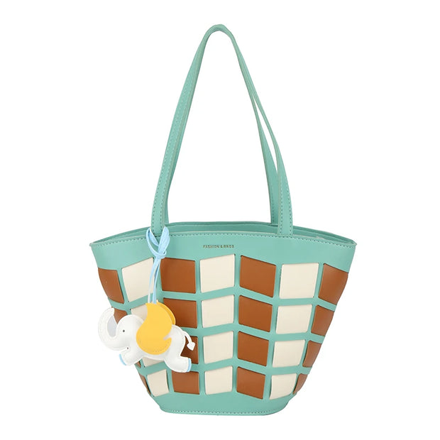 Fashionable Leather Crossbody Purse
