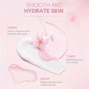 Sakura Skincare Essentials Set - Travel or Gift Pack