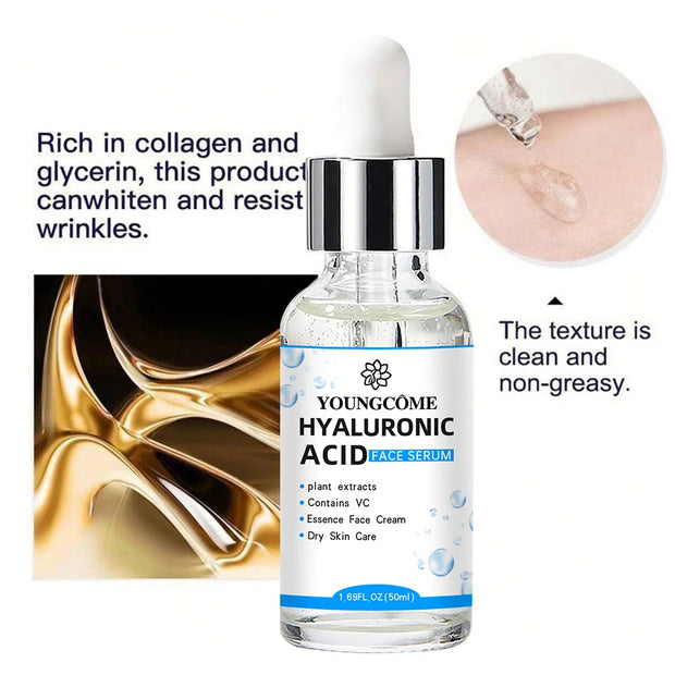 Hyaluronic Acid Hydrating Face Serum - Korean Skincare