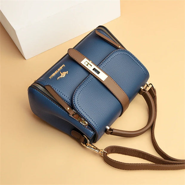 Flip Cover Bilayer Women Purses and Handbags