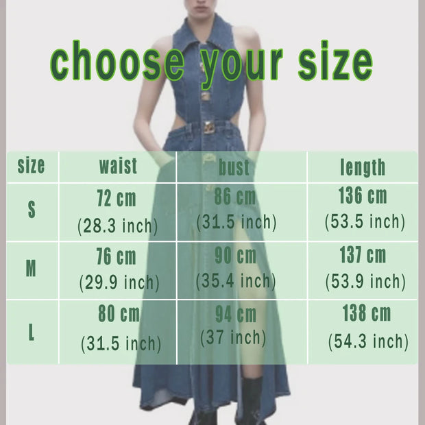 Women's Casual Denim Dress