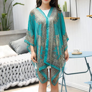 Lightweight Boho Beach Shawl Wrap