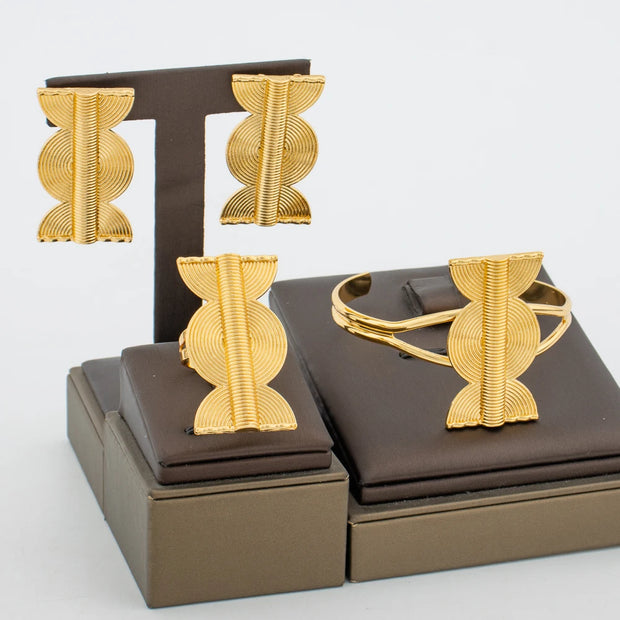 Gold Color Jewelry Sets For Women