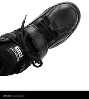 Chunky Platform Sneakers with Hidden Heel Lift
