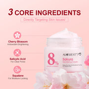 Anti-Wrinkle & Revitalizing Skincare Set - Serum + Sakura Cream