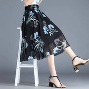 Chiffon Midi Skirts - Elegant Flowing Style