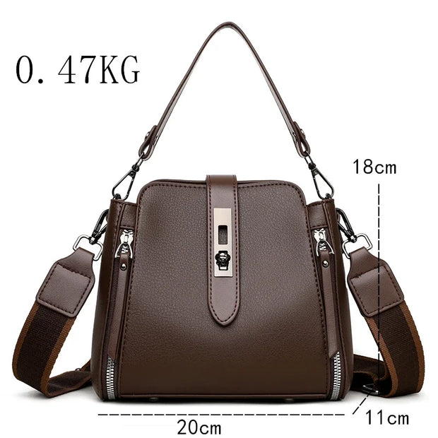 High Quality  Leather Luxury Handbag