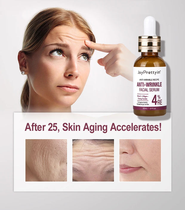 Anti-Wrinkle & Revitalizing Skincare Set - Serum + Sakura Cream