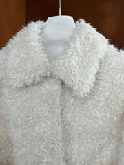 Cloud Nine Furry Lambswool Coat