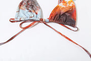 Vibrant 3-Piece Bikini Set - Tropical Edition