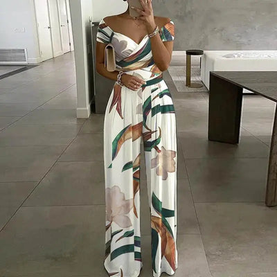 Women's Jumpsuits Bare Shoulder