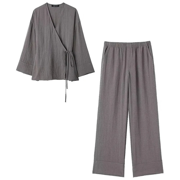 Elegant 2-Piece Loungewear Set