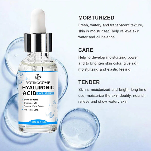 Hyaluronic Acid Hydrating Face Serum - Korean Skincare
