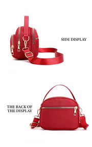 Sleek City & Modern Zip Pocket Crossbody