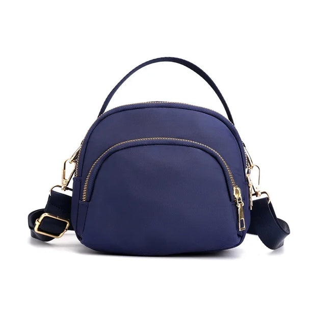 Sleek City & Modern Zip Pocket Crossbody