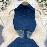 Women's Casual Denim Dress