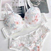 Floral Lace Bra & Panty Set