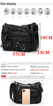 Luxury Multi-Pocket Crossbody Bag