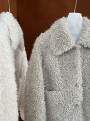 Cloud Nine Furry Lambswool Coat