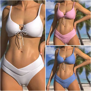 Bikini Swimsuit  New Sexy Slim Fit Backless Swimsuit