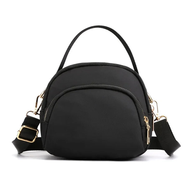 Sleek City & Modern Zip Pocket Crossbody