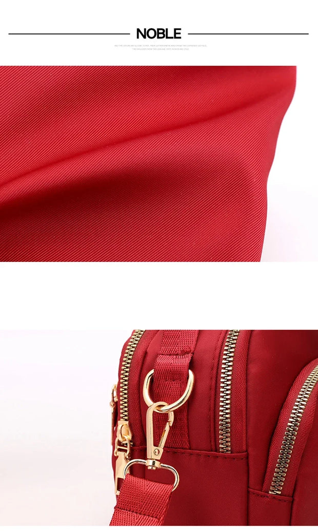 Sleek City & Modern Zip Pocket Crossbody