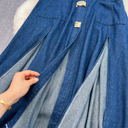 Women's Casual Denim Dress