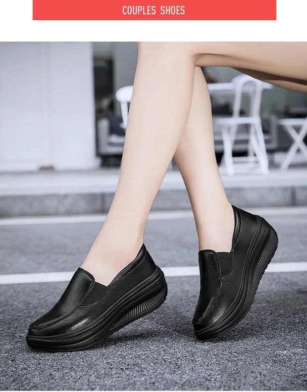 Women's Shoes Genuine Leather Soft