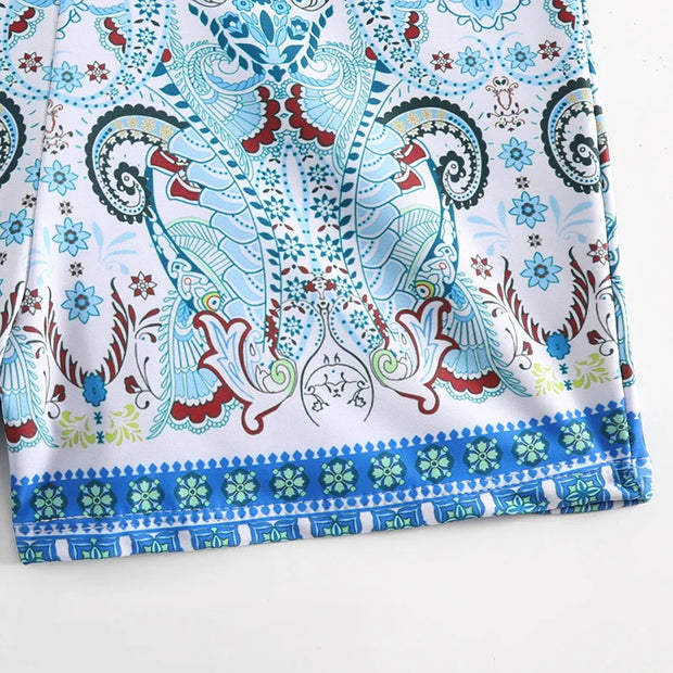 Bikini Ethnic Style Print 2-piece Swimsuit Women