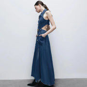 Women's Casual Denim Dress