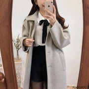 Bow Tie Long Sleeve Blouse Top