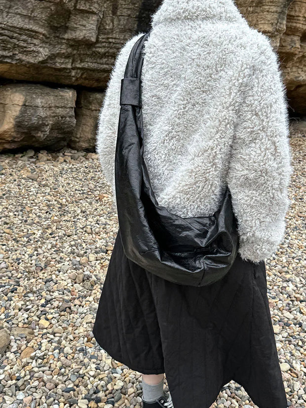 Cloud Nine Furry Lambswool Coat