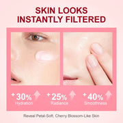 Anti-Wrinkle & Revitalizing Skincare Set - Serum + Sakura Cream
