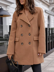 Chic Street Mid-length Peacoat