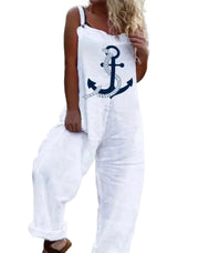 Floral Print Relaxed Fit Jumpsuit
