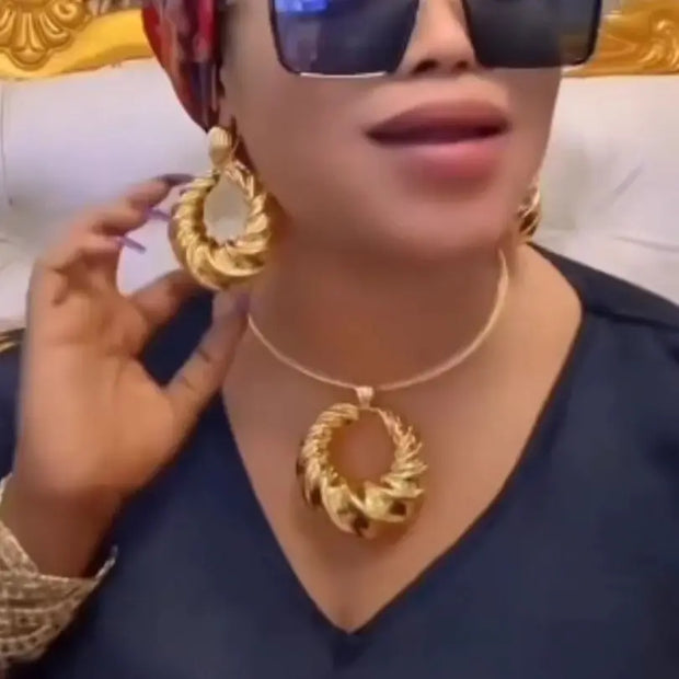 Dubai Gold Color Jewelry Sets