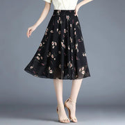 Chiffon Midi Skirts - Elegant Flowing Style