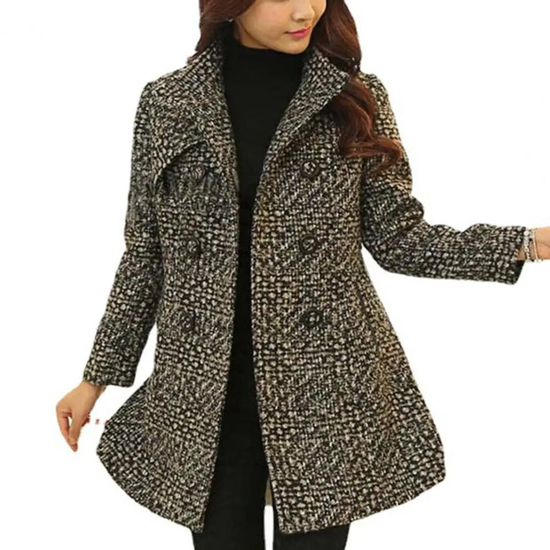 Heritage Plaid Elegance Coat