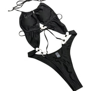 Sexy Bikini Personality Simple Female Swimsuit