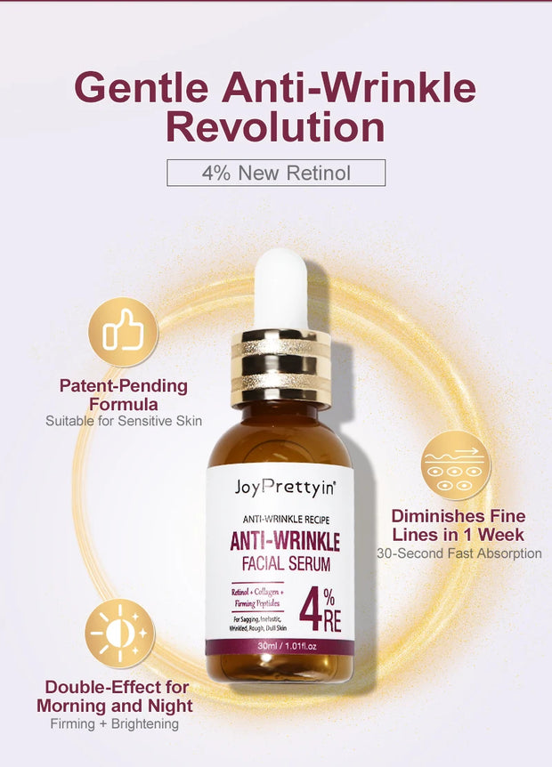 Anti-Wrinkle & Revitalizing Skincare Set - Serum + Sakura Cream